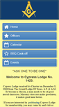 Mobile Screenshot of cypresslodge1423.org